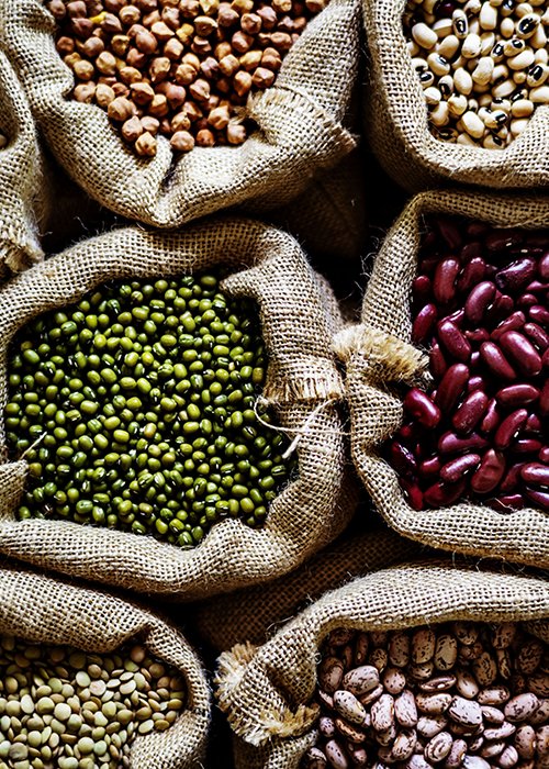 Various of legumes