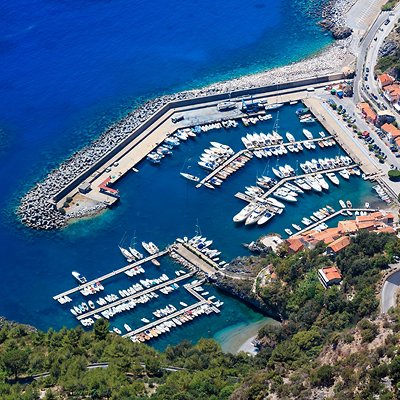 Tyrrhenian sea coast near Maratea, Italy