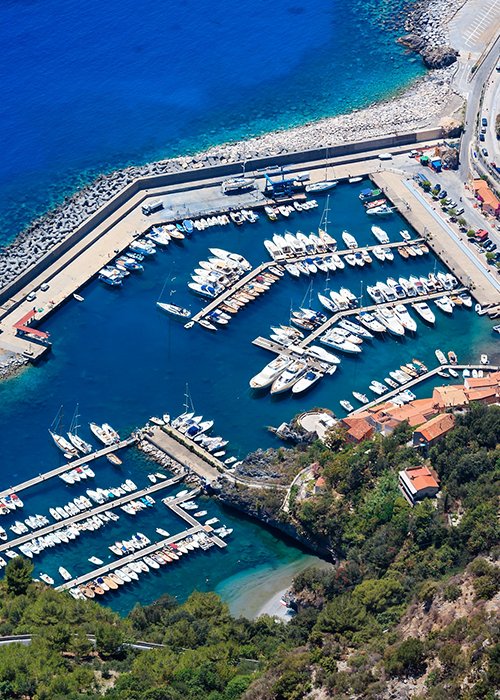 Tyrrhenian sea coast near Maratea, Italy Tyrrhenian sea coast near Maratea, Italy