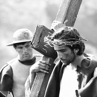 Il Vangelo secondo Matteo - Enrique Irazoqui in una scena del film Il Vangelo secondo Matteo - Enrique Irazoqui in una scena del film