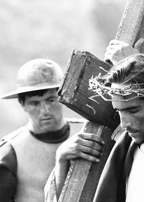 Il Vangelo secondo Matteo - Enrique Irazoqui in una scena del film Il Vangelo secondo Matteo - Enrique Irazoqui in una scena del film