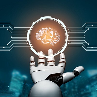 Futuristic robot artificial intelligence concept. Futuristic robot artificial intelligence concept.