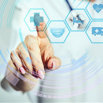 Female Doctor With Stethoscope On Isolated Background Female Doctor With Stethoscope On Isolated Background