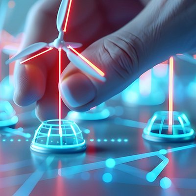Holographic Renewable Energy Grid Management Concept for Sustainable Future