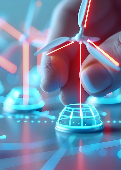 Holographic Renewable Energy Grid Management Concept for Sustainable Future