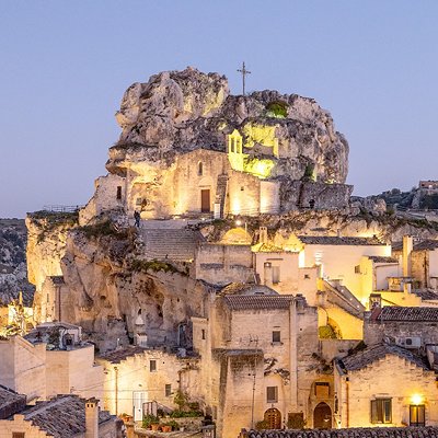 Twilight Over Matera