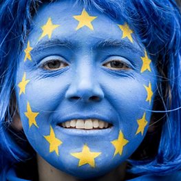 EU at energy crossroads protest in Brussels