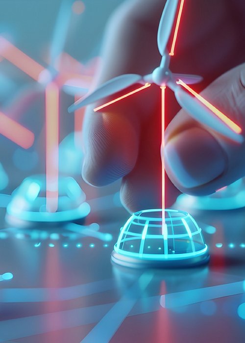 Holographic Renewable Energy Grid Management Concept for Sustainable Future