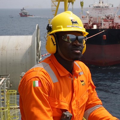 Piattaforma petrolifera in Ghana
