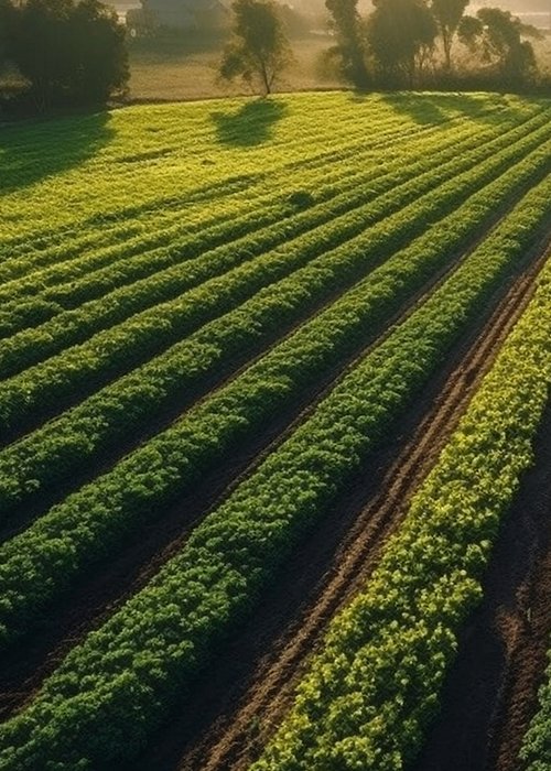 Organic farm harvests fresh fruit and vegetables generated by AI Organic farm harvests fresh fruit and vegetables generated by AI