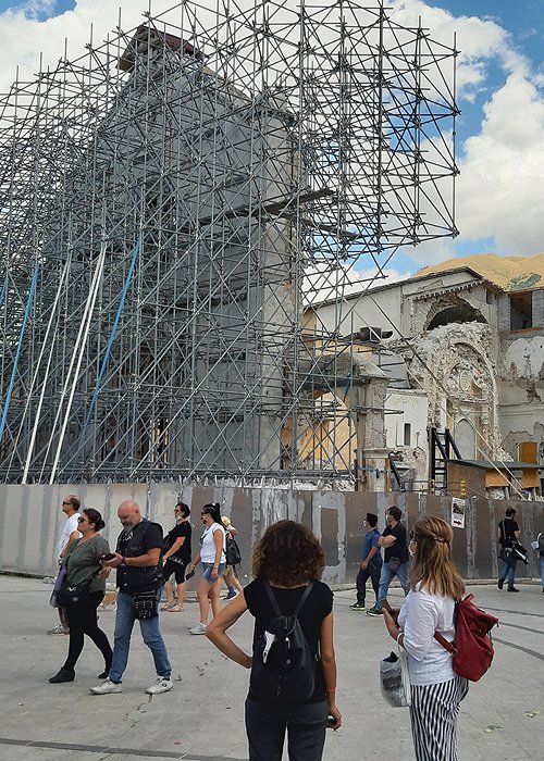 Eni al fianco del MiBACT: ricostruzione della Basilica di San Benedetto di Norcia