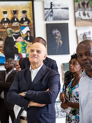 Eni Congo opens the Musée du Cercle Africain