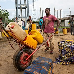 Access to drinking water in Congo Access to drinking water in Congo