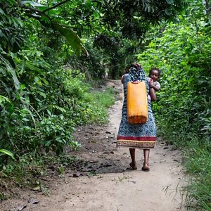 Access to drinking water in Congo Access to drinking water in Congo