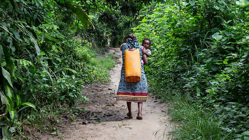 Access to drinking water in Congo