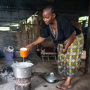 Access to drinking water in Congo Access to drinking water in Congo