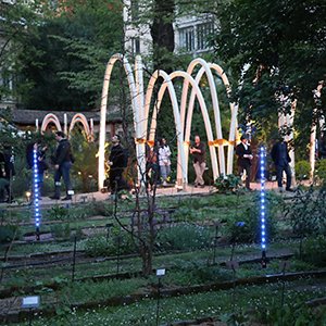 L’installazione The Circular Garden L’installazione The Circular Garden