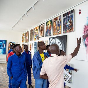 L'inaugurazione del Musée du Cercle Africain L'inaugurazione del Musée du Cercle Africain