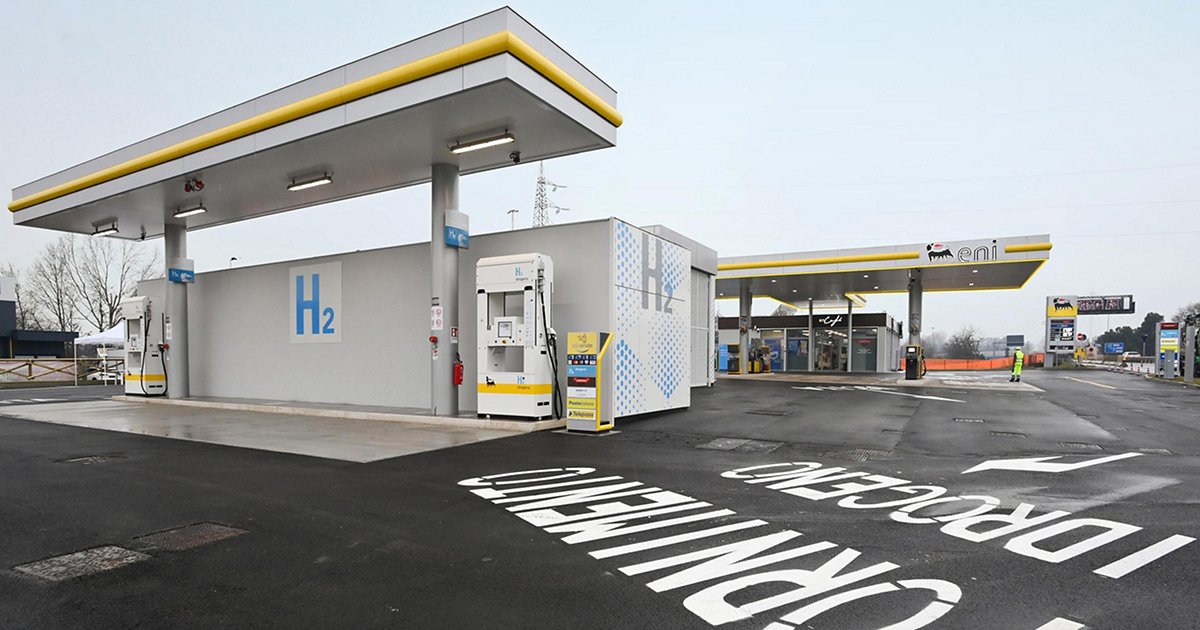 The first Eni Station for hydrogen refuelling Eni The first Eni Station for hydrogen refuelling Eni