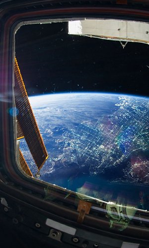 Il pianeta Terra visto dalla Staziona Spaziale Internazionale