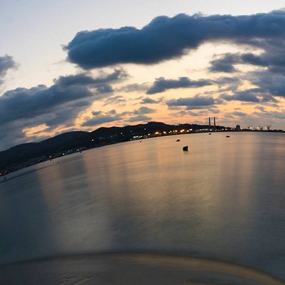 Sunset over the sea, Mallorca, Spain Sunset over the sea, Mallorca, Spain