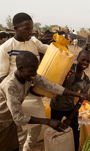 sostenibilità nigeria pozzi acqua