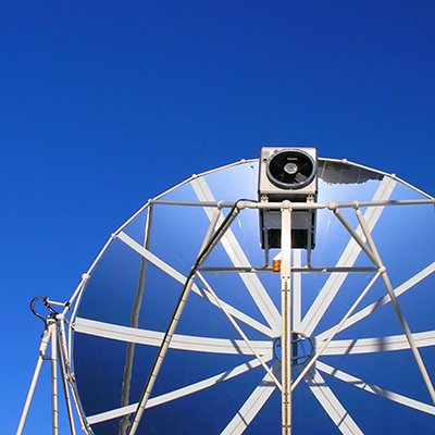 Concentratore parabolico solare 