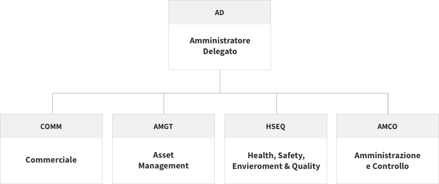 LNG Shipping organigramma