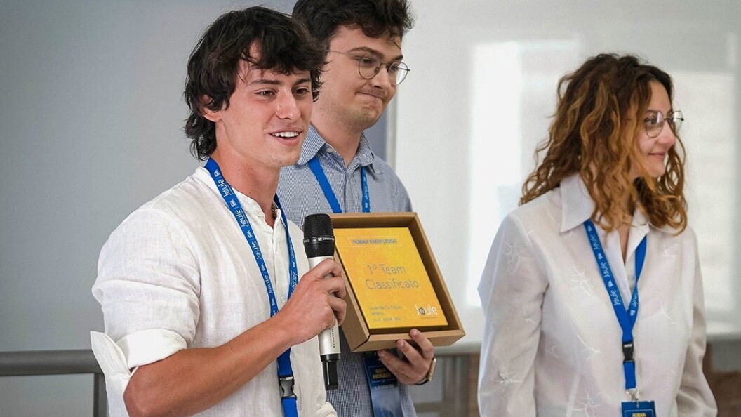 Wop, primo team vincitore, startup fondata da Giulia Sironi, Edoardo de Cal e Jacopo Cometti