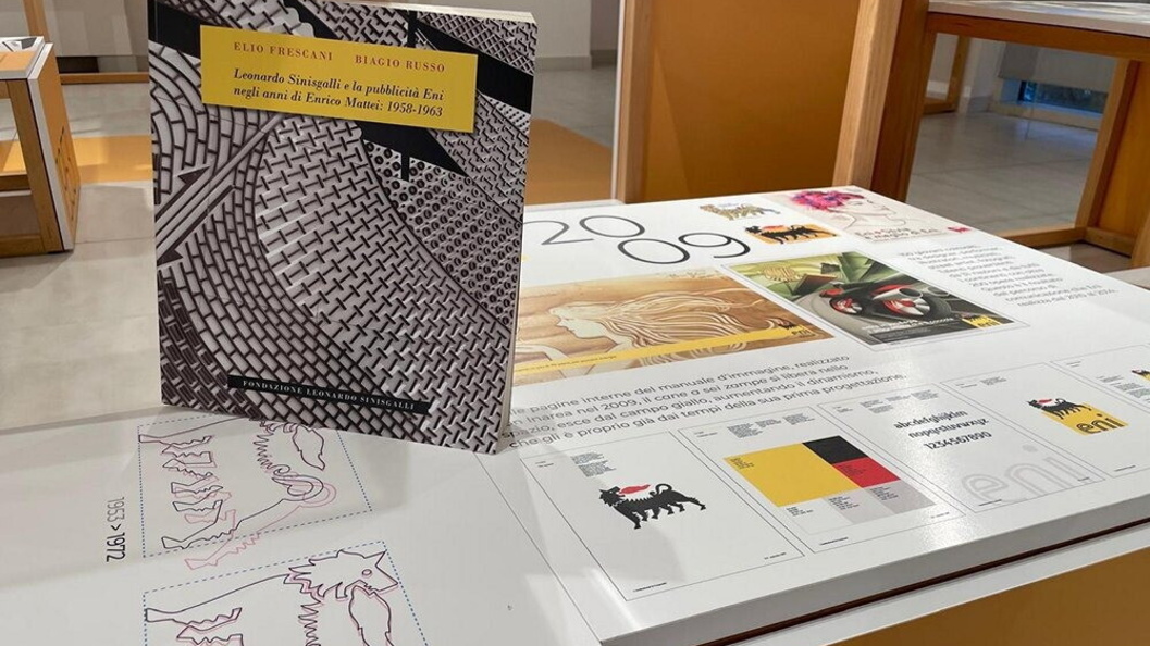 Il libro di Leonardo Sinisgalli presentato durante l'inaugurazione della mostra