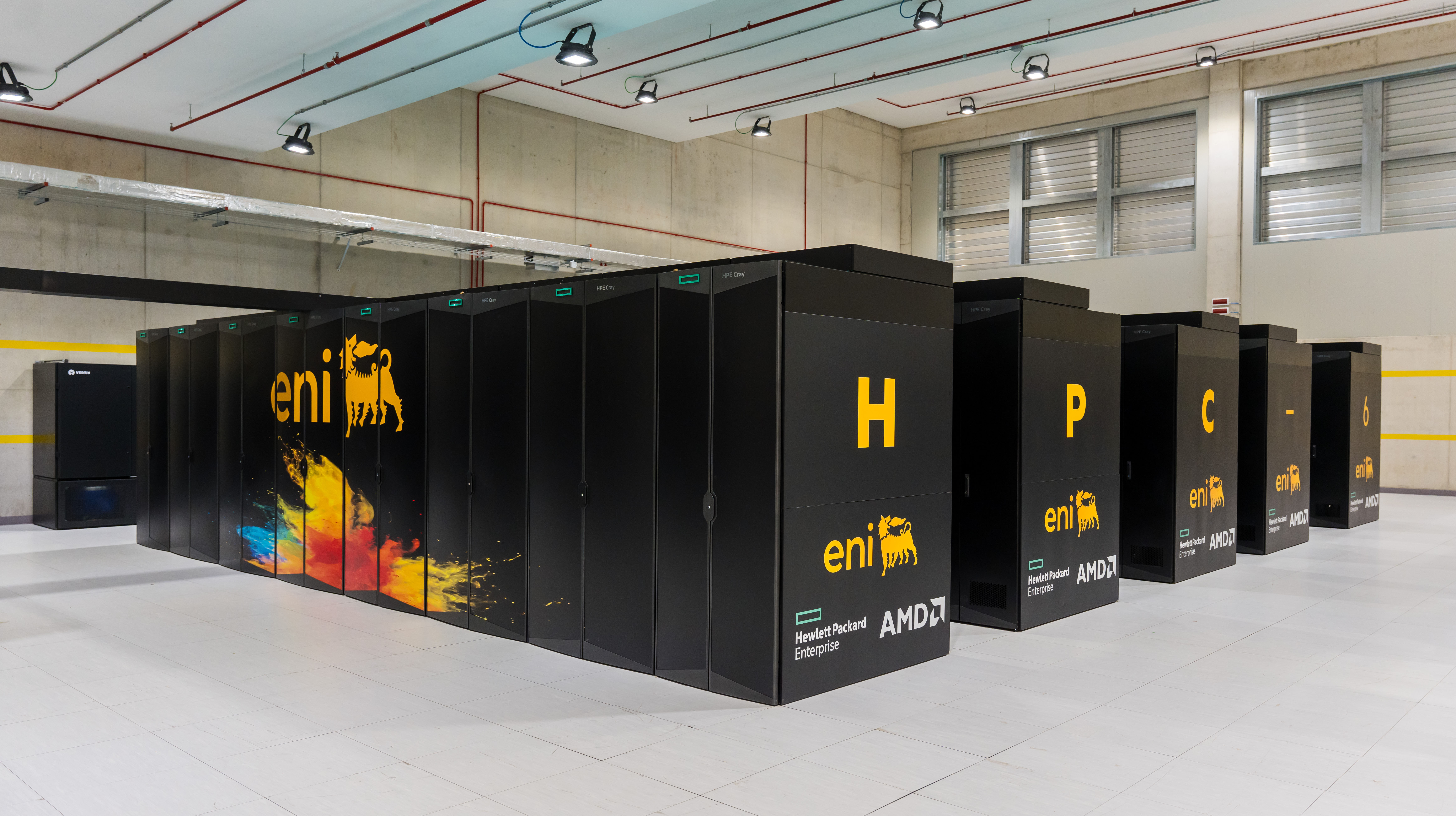 Panoramica del supercomputer hpc6