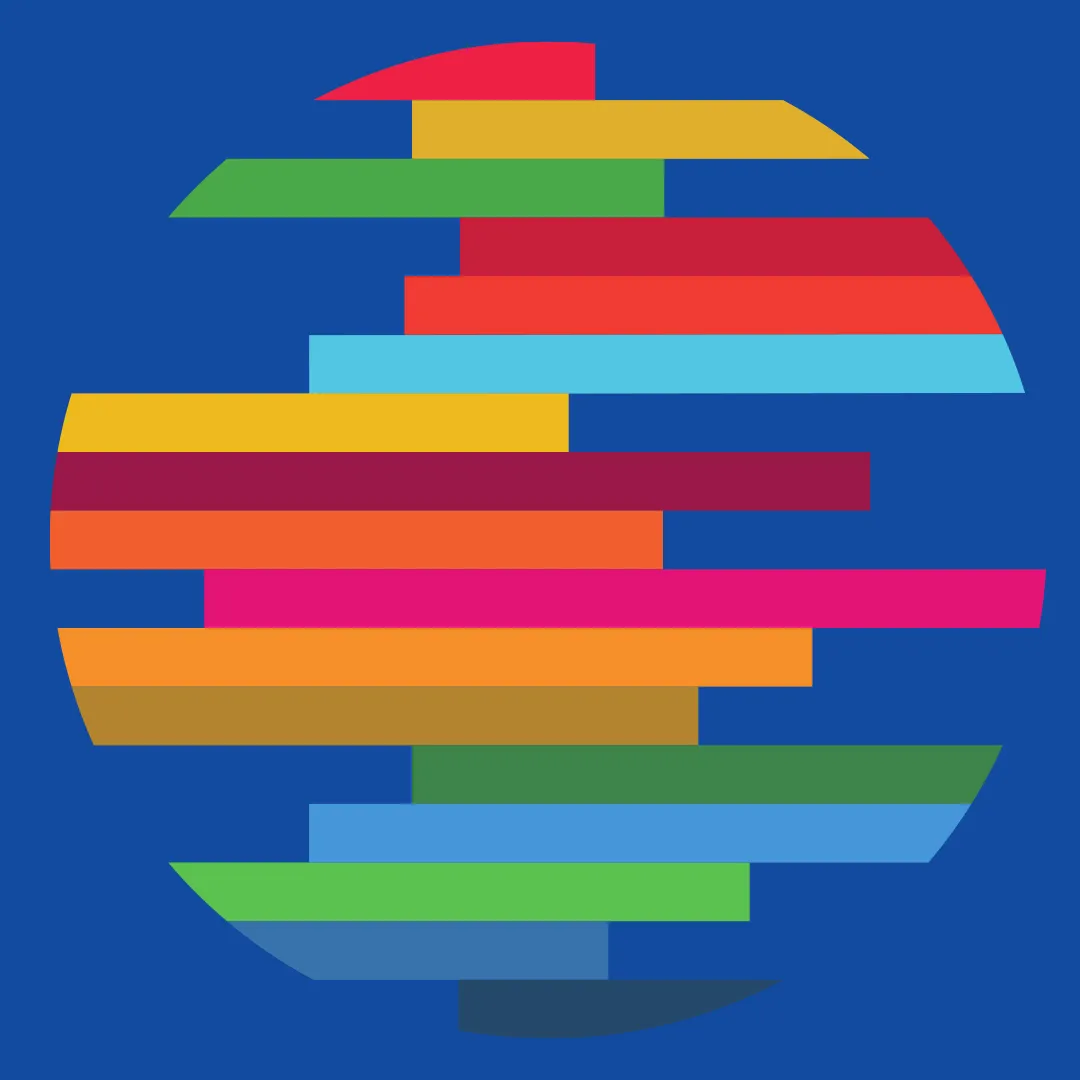 Illustration representing human rights and global development.